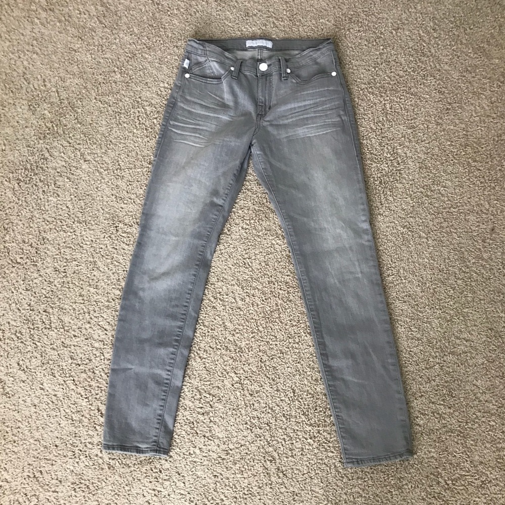 Rock & Republic Gray Skinny Jeans  - Size 10